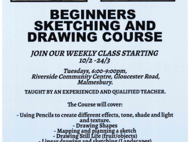 Beginners Sketching & Drawing Course - Weekly Class